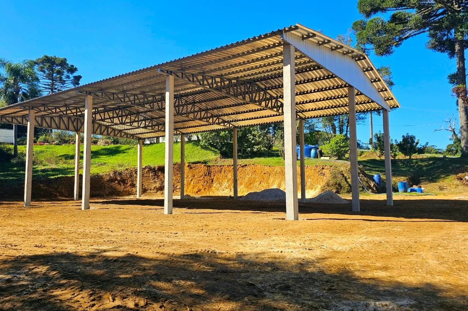 Estrutura para área coberta — imagem 4 da obra