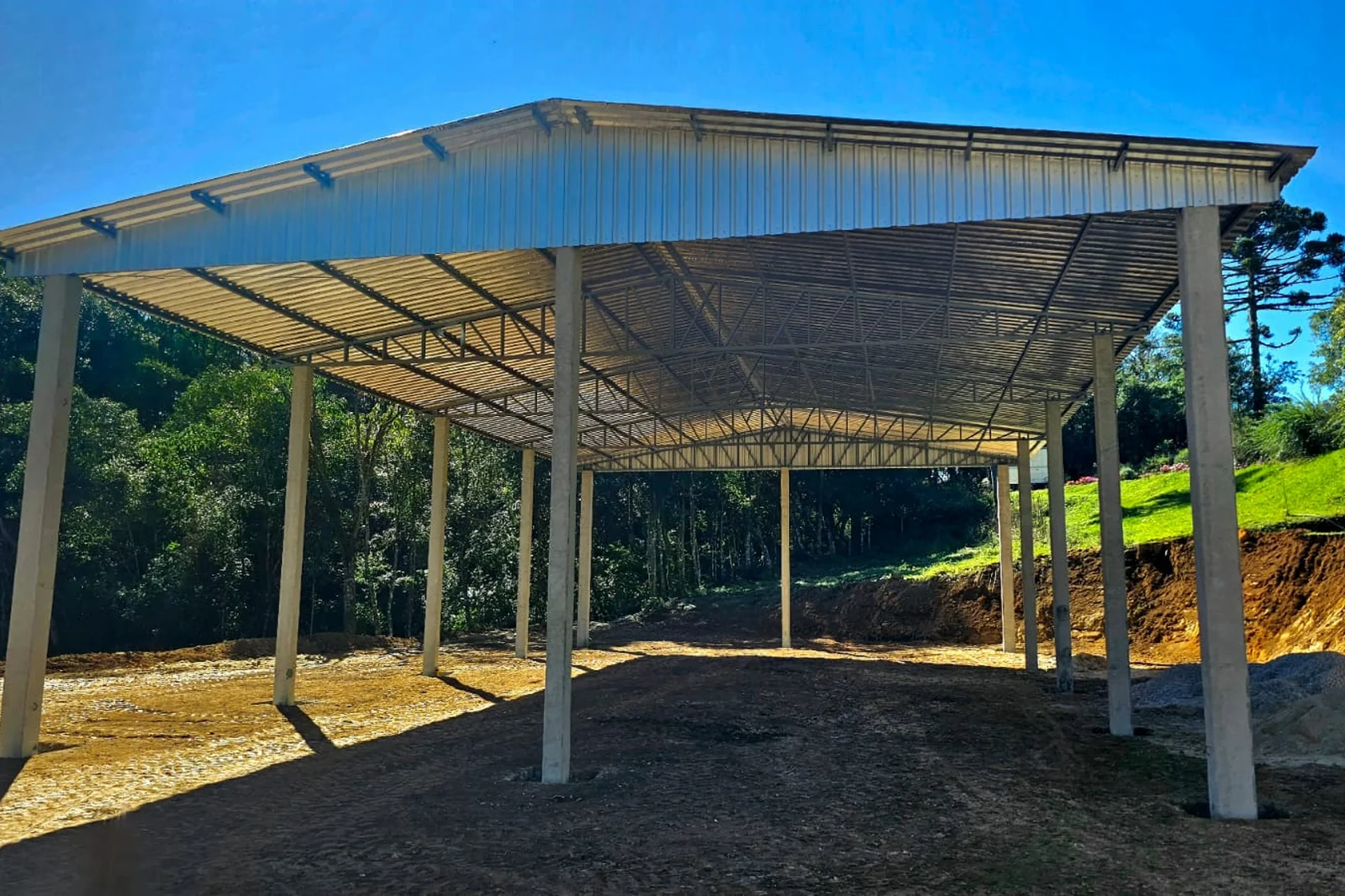 Estrutura para área coberta — imagem 5 da obra
